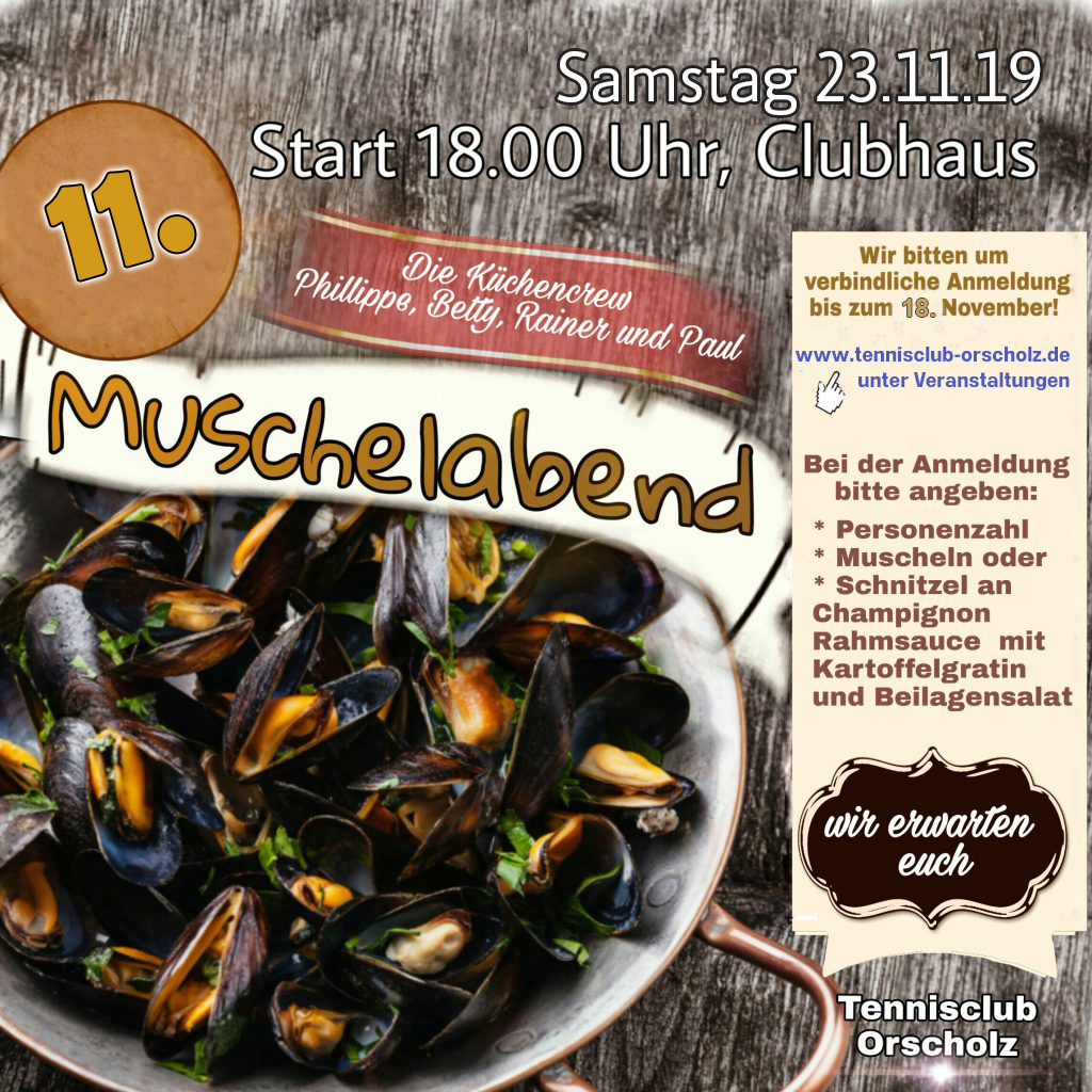 Muschelabend 2019